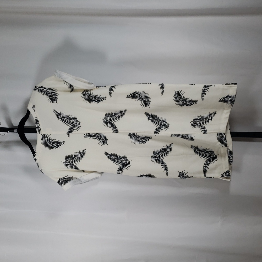 Lou‎ & Grey Black Palm Frond Print Mini Dress -  SZ XS - Picture 5 of 6